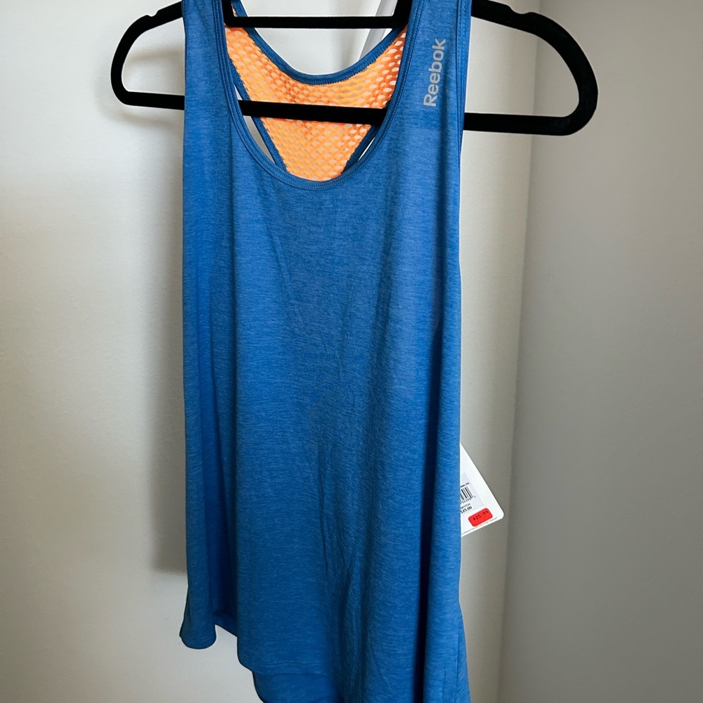 NWT Reebok Speedwick Women's Vibrant Blue Tank Top